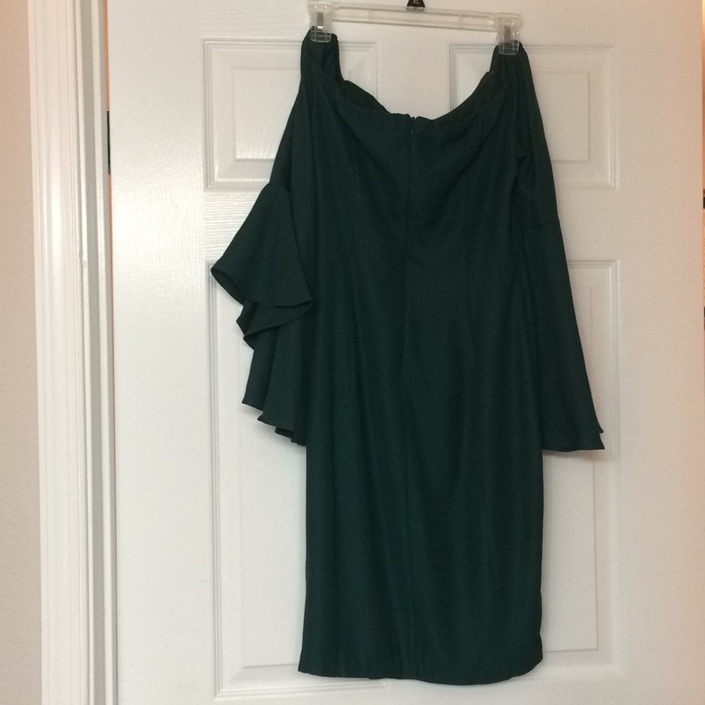 Size 4 off the shoulder formal dress